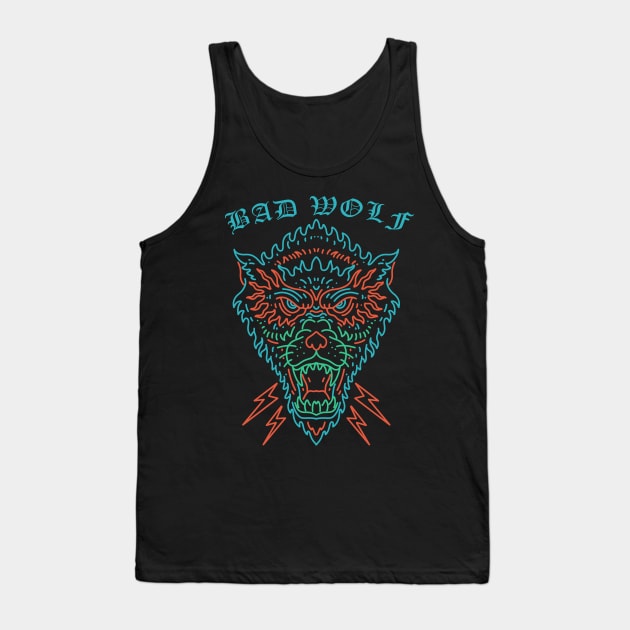 tattoo, bad wolf Tank Top by donipacoceng